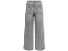 Kids ONLY light grey denim wide jeans